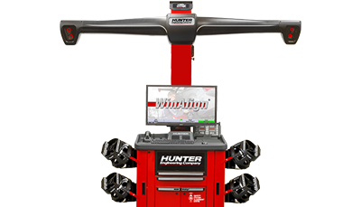 Hunter alignment machine